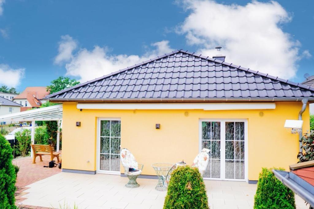 Villa Häuschen am Waldrand Teupitz Exterior foto